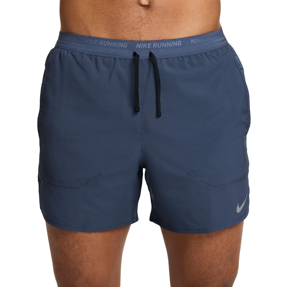 NIKE Stride Shorts 5 Inch Mens APPAREL - Mens Shorts THUNDER BLUE/BLACK
