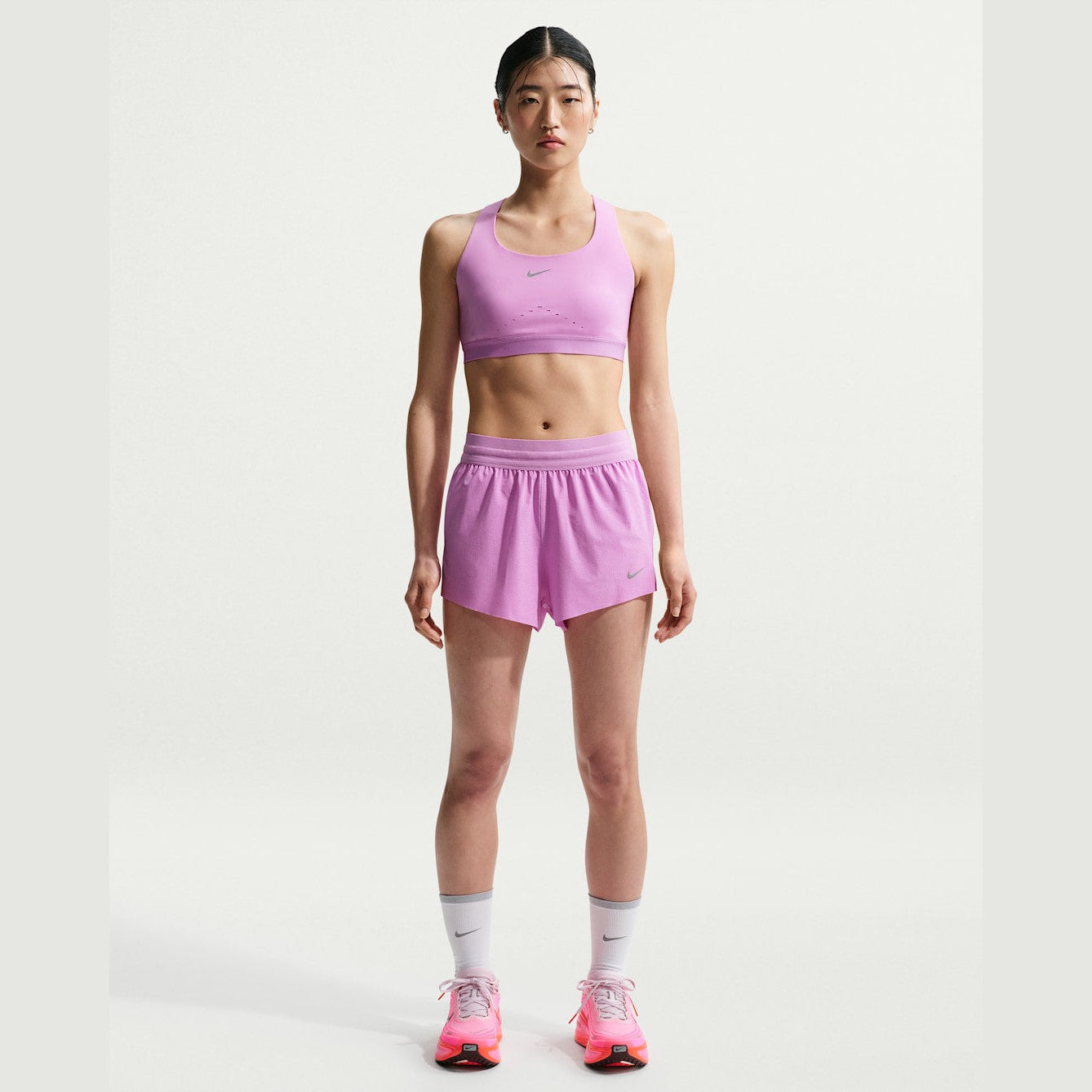Nike Swift Breathe Dri-FIT Mid-Rise Brief-Lined Running Shorts Women's XS