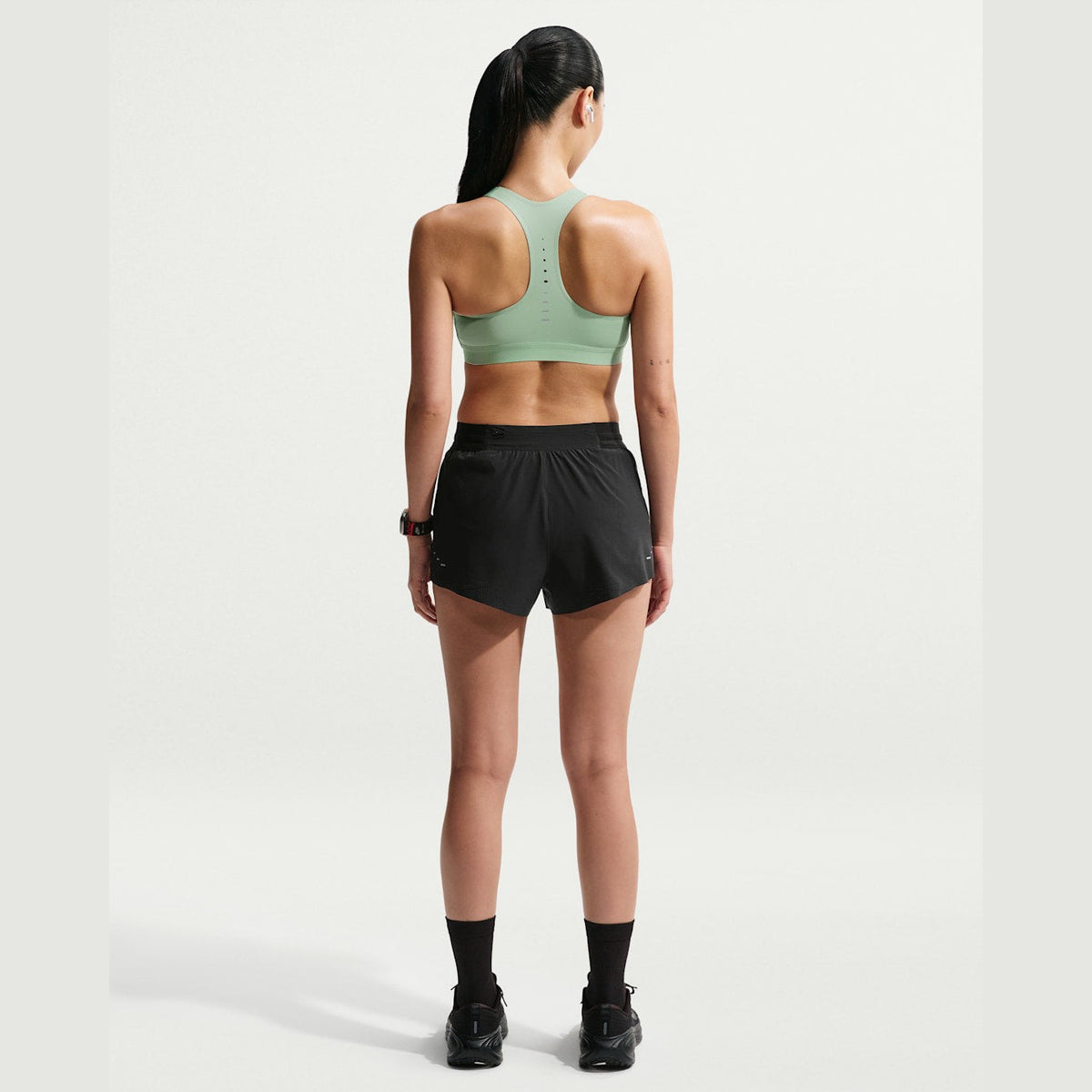 Nike Swift Breathe Dri-FIT Mid-Rise Brief-Lined Running Shorts Women's APPAREL - Womens Shorts