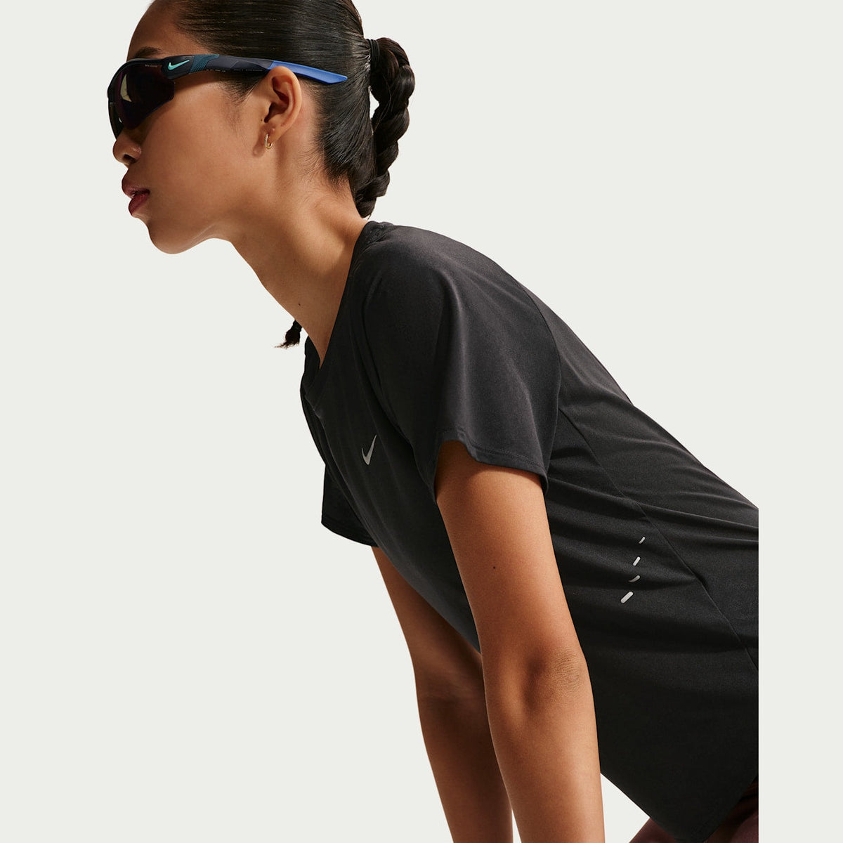 Nike Swift Breathe Dri-FIT Short-Sleeve Running Top Women's APPAREL - Womens T-Shirts