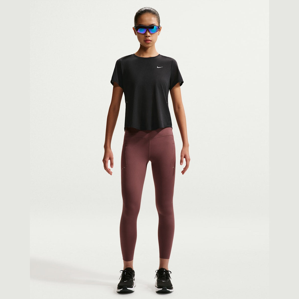 Nike Swift Breathe Dri-FIT Short-Sleeve Running Top Women's APPAREL - Womens T-Shirts