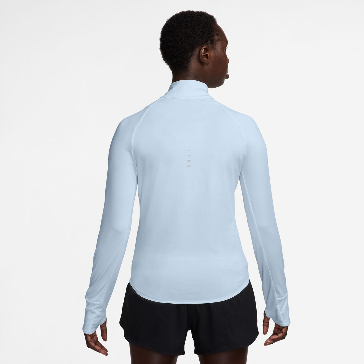 NIKE Swift Dri-FIT UV 1/4-Zip Running Top Womens APPAREL - Womens Long Sleeve Tops