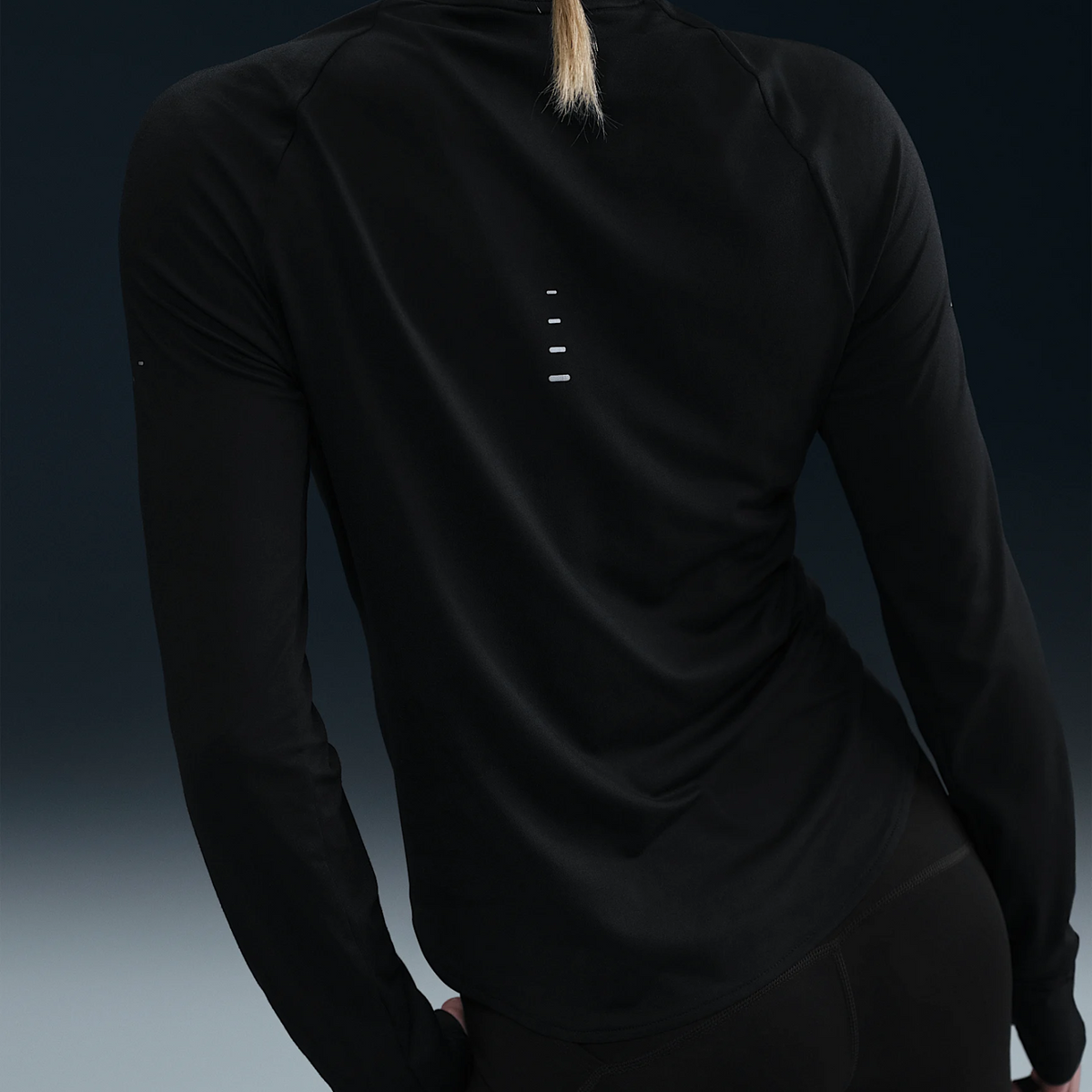 NIKE Swift Dri-FIT UV Long-Sleeve Crew-Neck Running Top Womens APPAREL - Womens Long Sleeve Tops