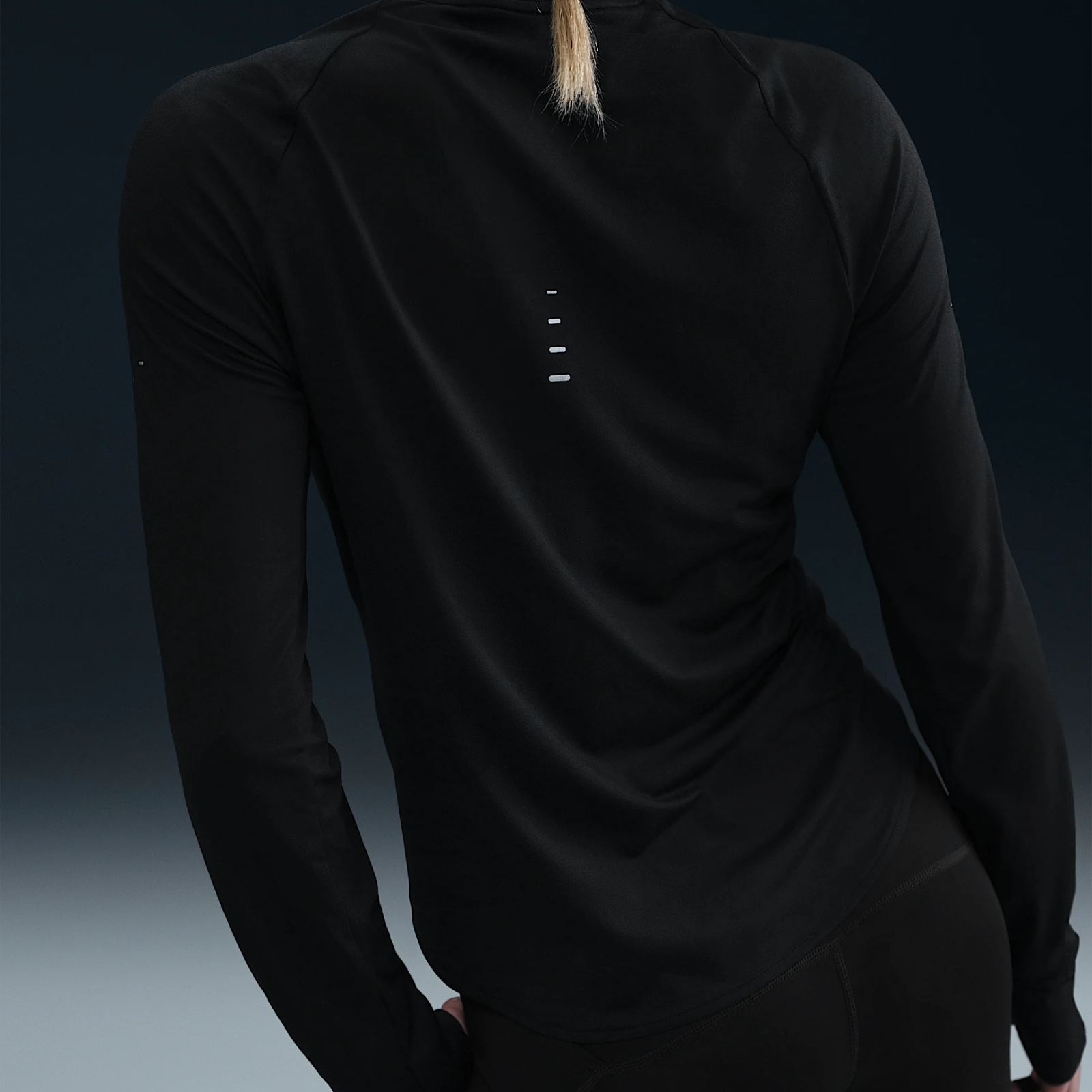 NIKE Swift Dri-FIT UV Long-Sleeve Crew-Neck Running Top Women's APPAREL - Womens Long Sleeve Tops