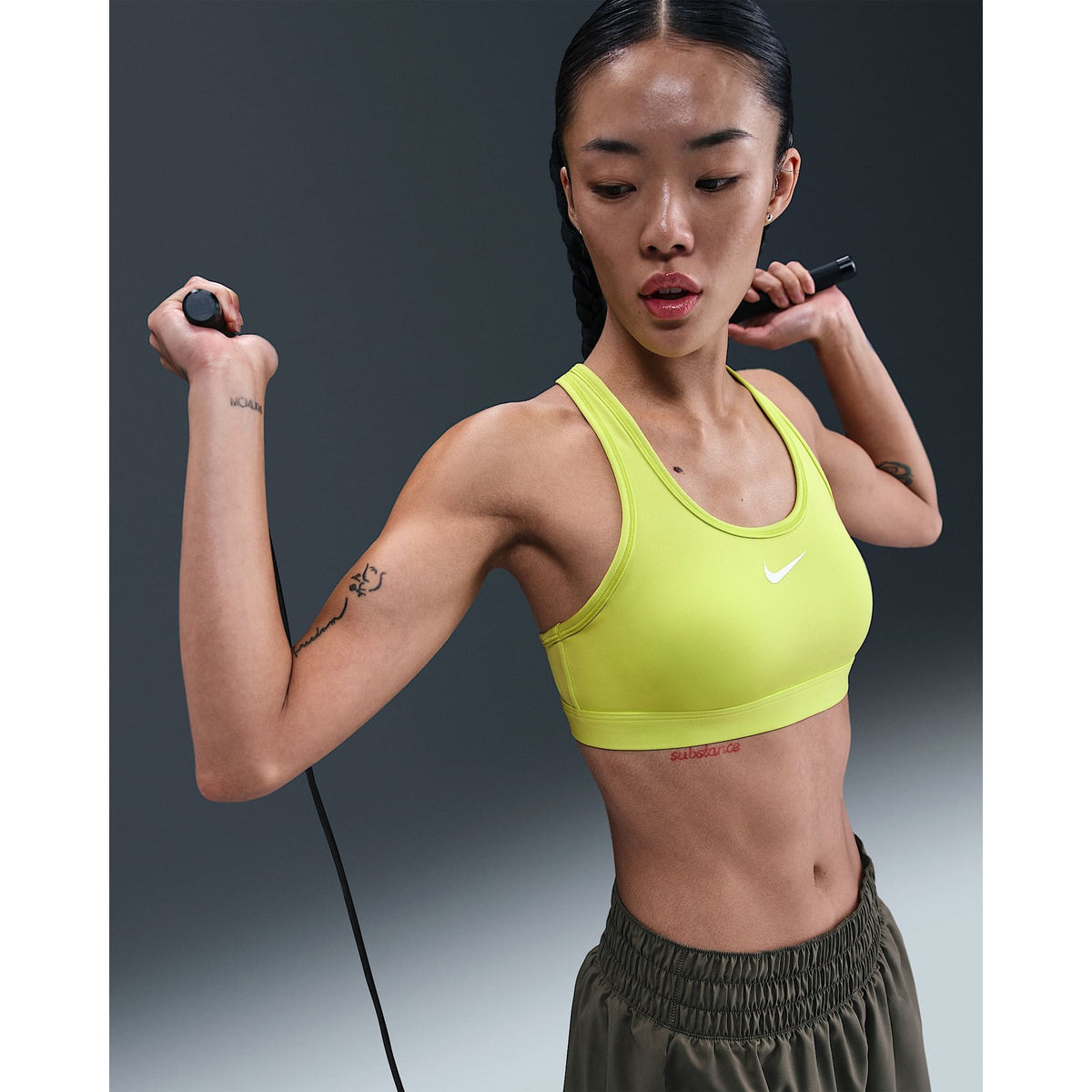 Nike Swoosh Medium-Support Womens Padded Sports Bra APPAREL - Womens Bras