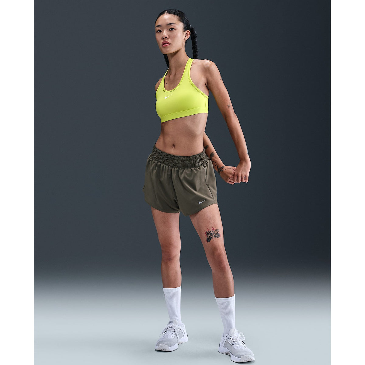 Nike Swoosh Medium-Support Womens Padded Sports Bra APPAREL - Womens Bras