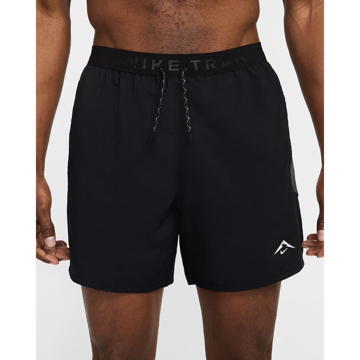 NIKE Trail DRI-FIT 6" Brief Lined Shorts Mens APPAREL - Mens Shorts BLACK/ANTHRACITE/SUMMIT-WHITE