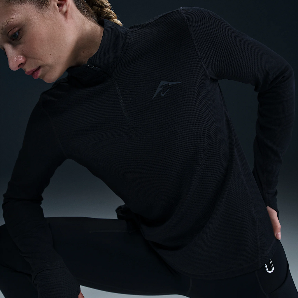 NIKE Trail Dri-FIT 1/4-Zip Running Mid-Layer Top Womens APPAREL - Womens Long Sleeve Tops