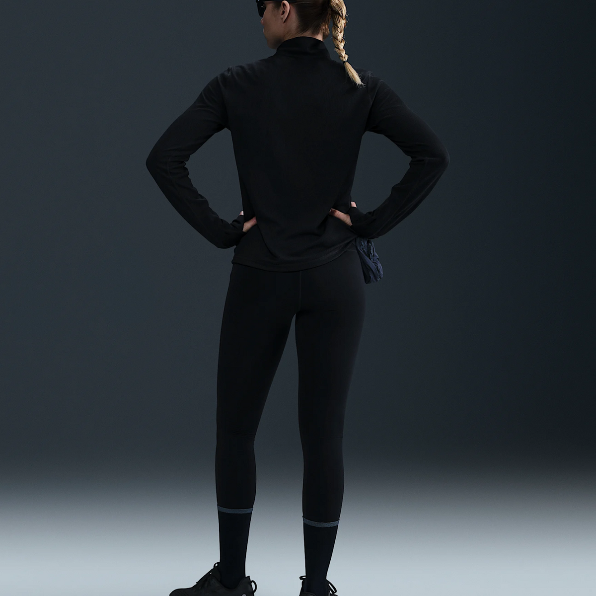 NIKE Trail Dri-FIT 1/4-Zip Running Mid-Layer Top Womens APPAREL - Womens Long Sleeve Tops