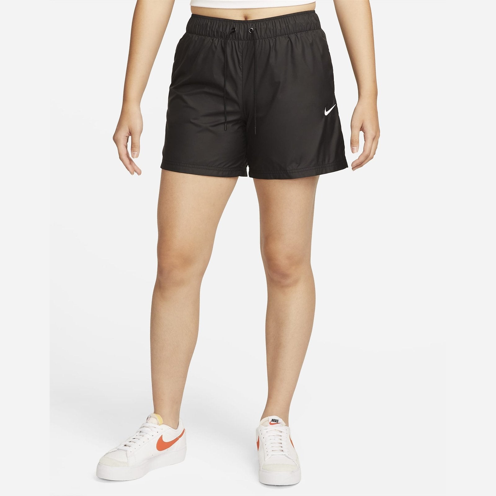 NIKE Trail Repel Mid-Rise short Womens APPAREL - Womens Shorts BLACK/BLACK