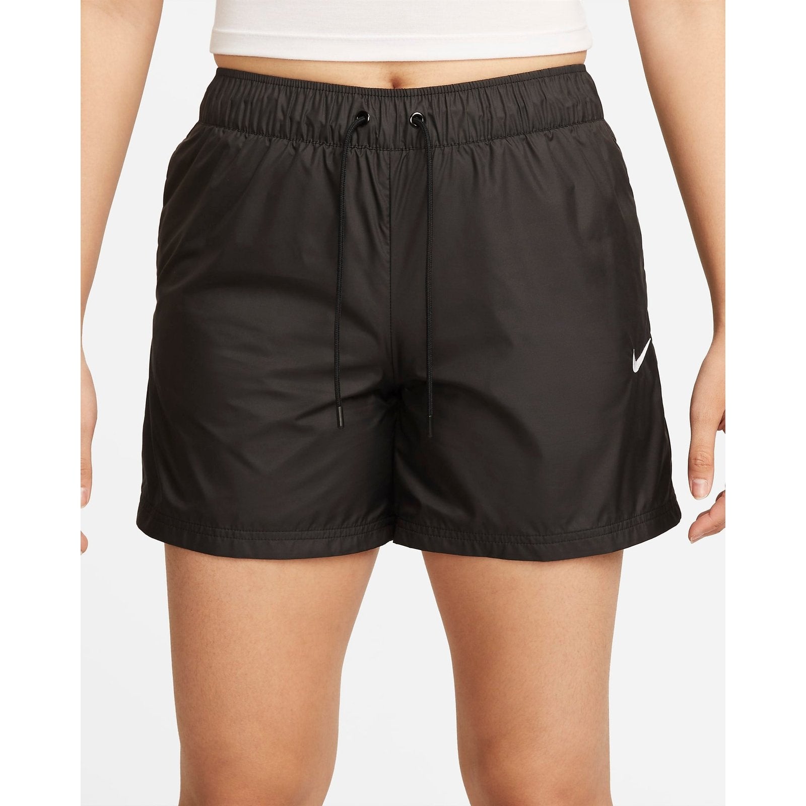 NIKE Trail Repel Mid-Rise short Womens APPAREL - Womens Shorts BLACK/BLACK