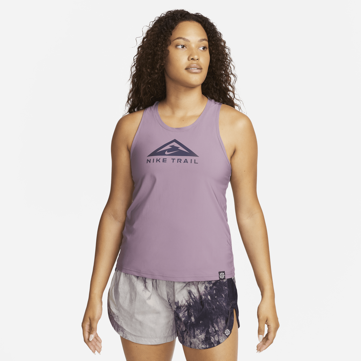 NIKE Trail Running Tank Women’s APPAREL - Womens Tanks VIOLET DUST/PURPLE INK