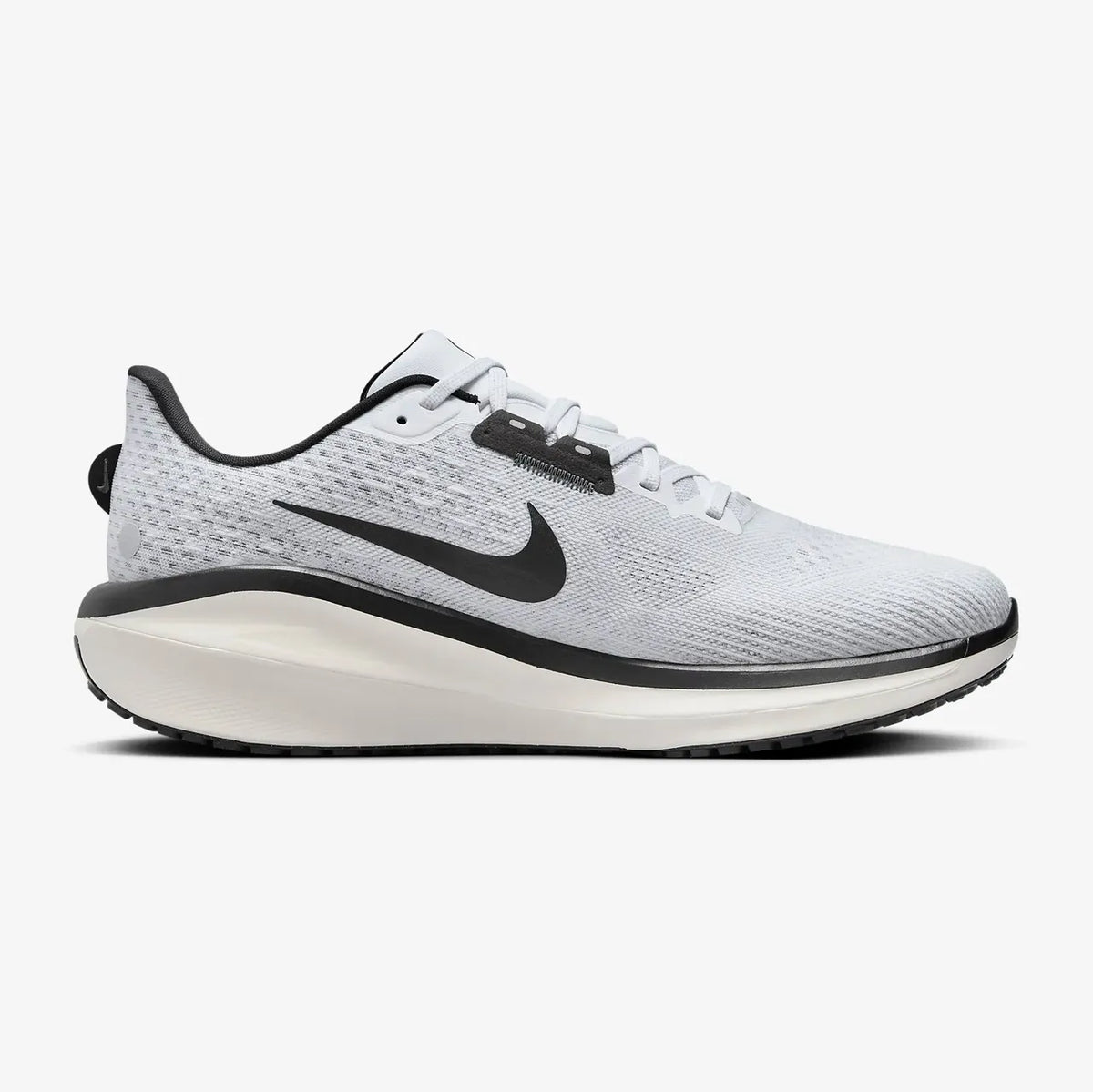 NIKE Vomero 17 Mens FOOTWEAR - Mens Neutral Cushioned WHITE / BLACK - PURE PLATINUM
