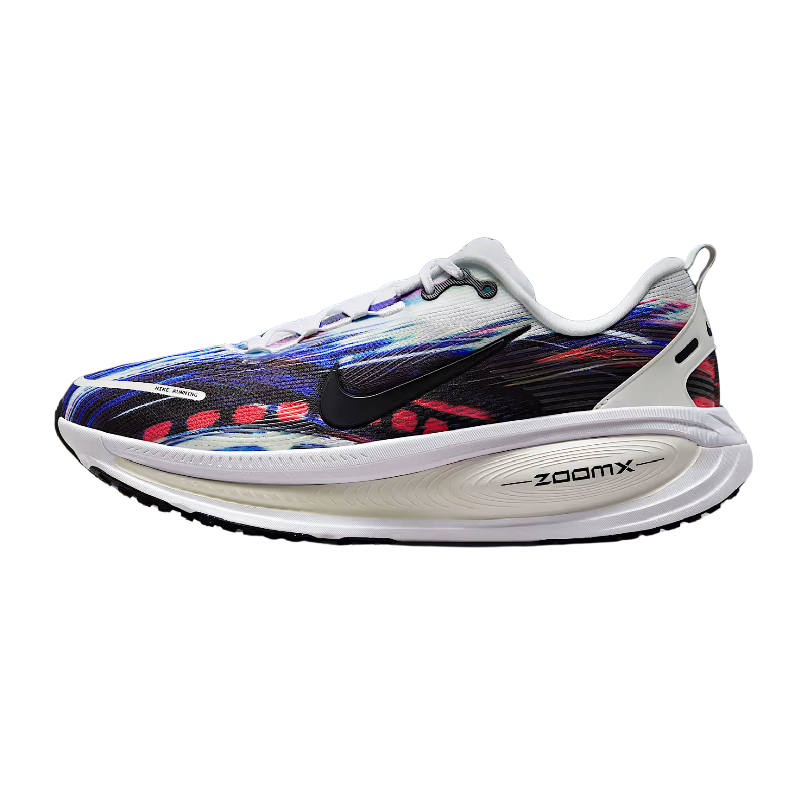 NIKE Vomero 18 SE Men's FOOTWEAR - Mens Neutral Cushioned MULTI-COLOUR/BLACK-WHITE-SAIL