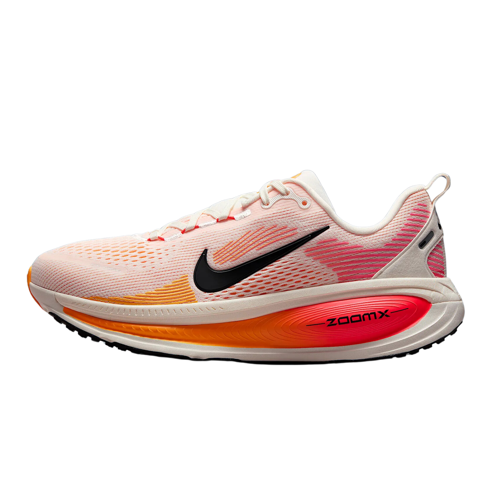 NIKE Vomero 18 Womens FOOTWEAR - Womens Neutral Cushioned SAIL/BLACK/BRIGHT CRIMSON