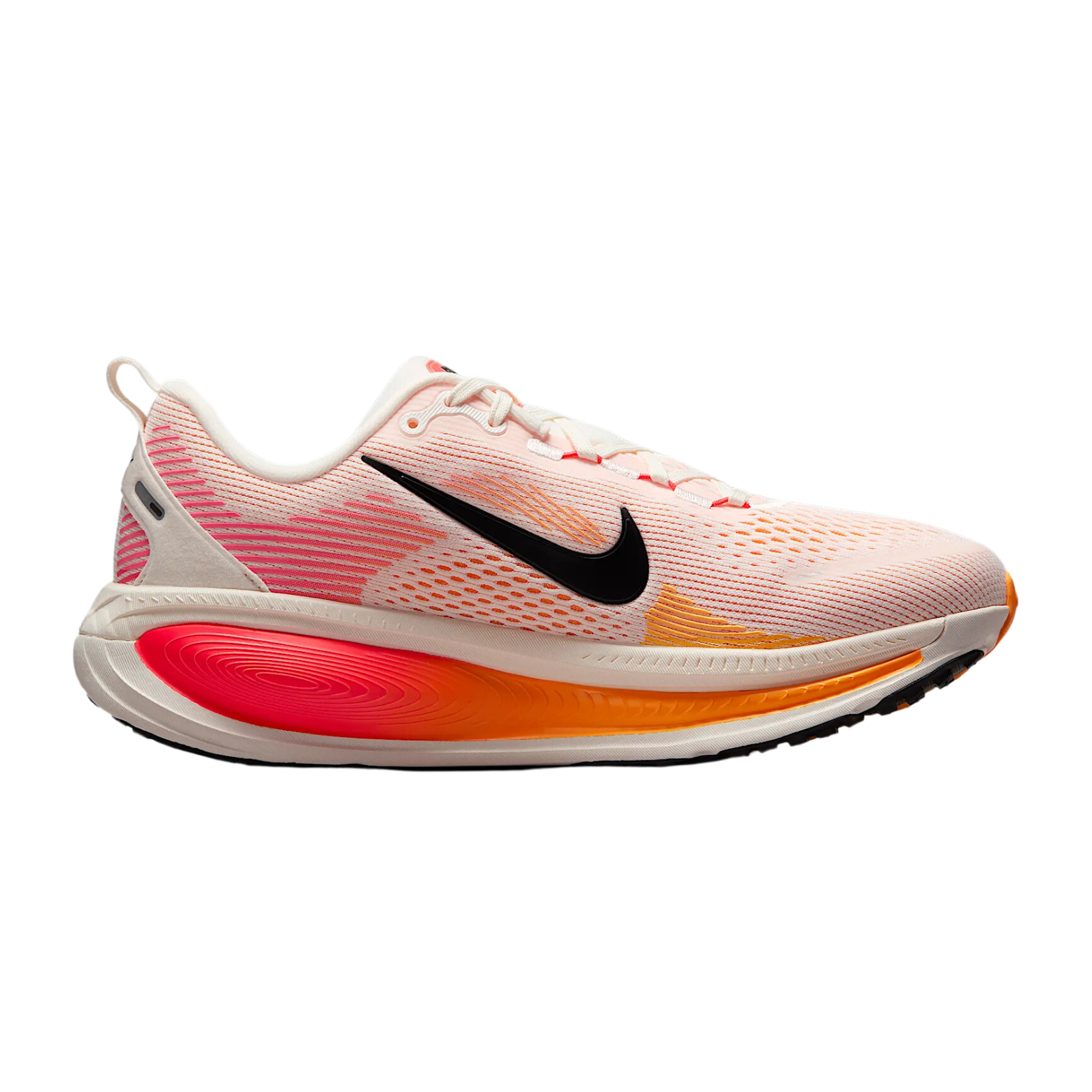 NIKE Vomero 18 Womens FOOTWEAR - Womens Neutral Cushioned SAIL/BLACK/BRIGHT CRIMSON