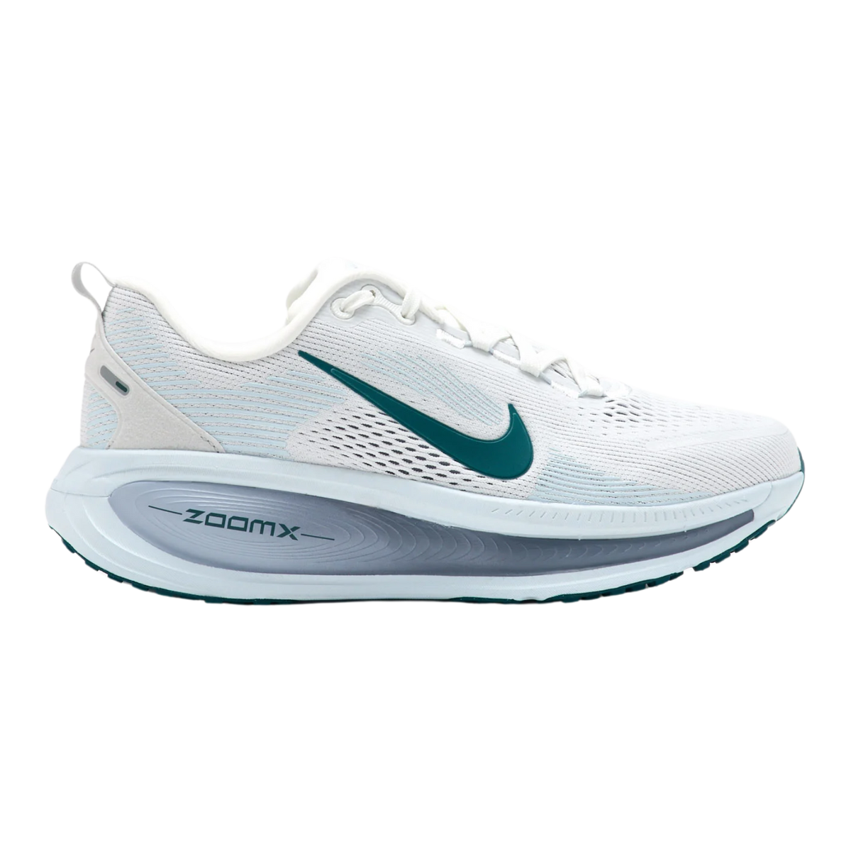 NIKE Vomero 18 Womens FOOTWEAR - Womens Neutral Cushioned SUMMIT WHITE/GEODE TEAL-BLUE TINT