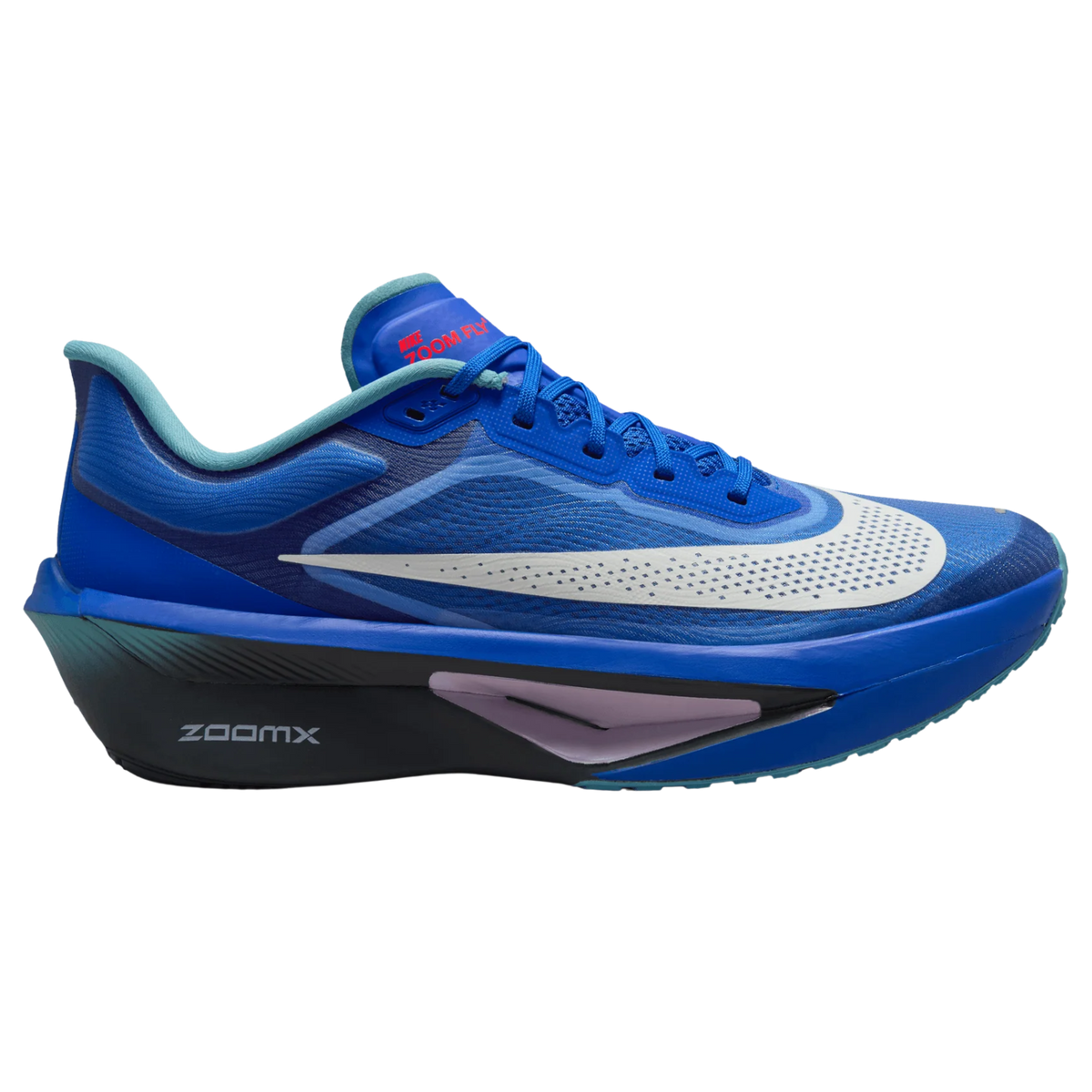 NIKE Zoom Fly 6 CM Mens FOOTWEAR - Mens Carbon Plate RACER BLUE/SAIL DENIM/TURQUOISE