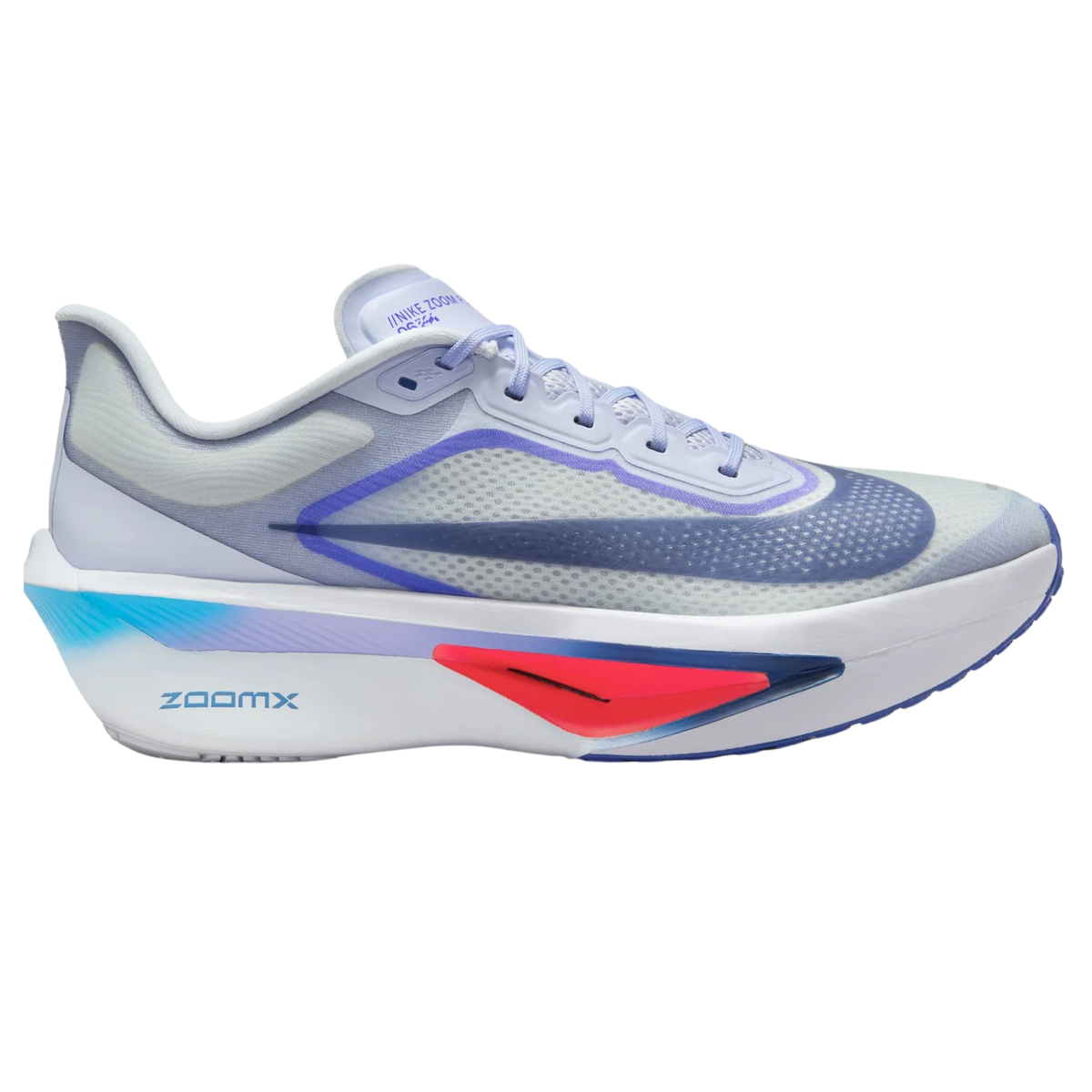 NIKE Zoom Fly 6 Womens FOOTWEAR - Womens Carbon Plate GHOST/BLUE VOID-FOOTBALL GREY