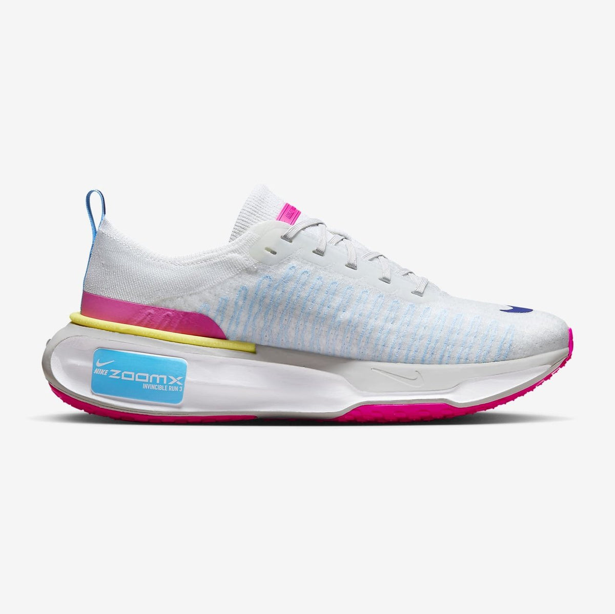 Nike ZoomX Invincible Run FK 3 Mens FOOTWEAR - Mens Neutral Cushioned WHITE/DEEP ROYAL BLUE