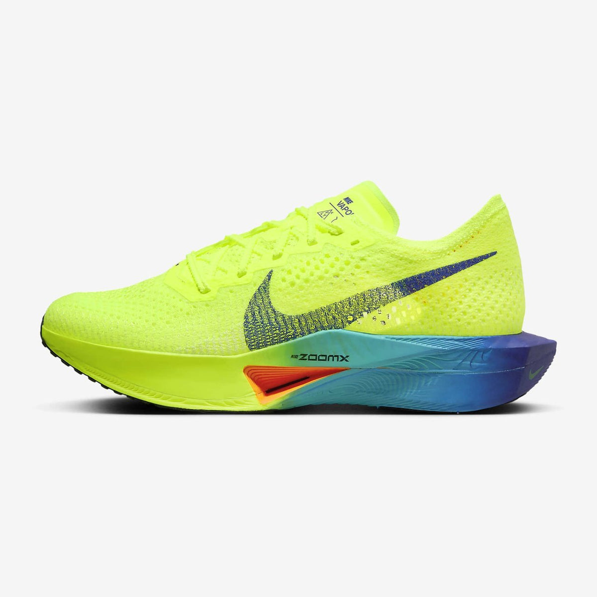 NIKE ZoomX Vaporfly Next% 3 Mens FOOTWEAR - Mens Carbon Plate VOLT/BLACK-SCREAM GREEN