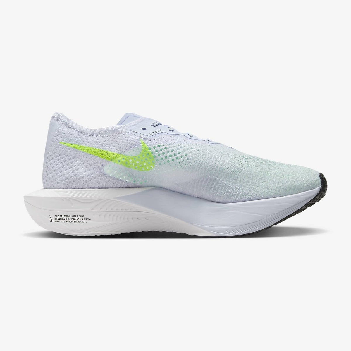 Nike ZoomX Vaporfly Next% 3 Mens FOOTWEAR - Mens Carbon Plate FOOTBALL GREY/RACER BLUE