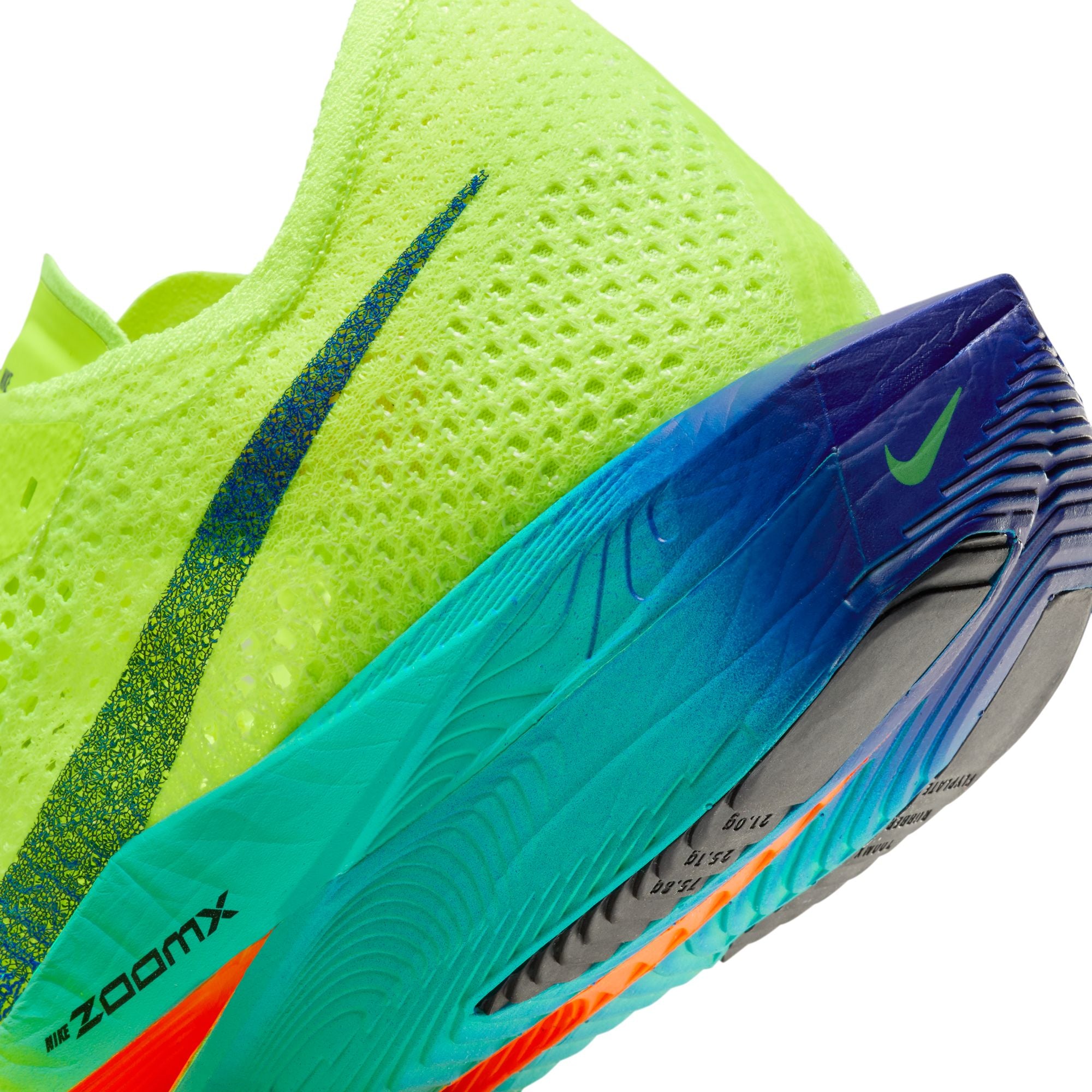 Nike ZoomX Vaporfly Next% 3 Womens FOOTWEAR - Womens Carbon Plate VOLT/BLACK-SCREAM GREEN