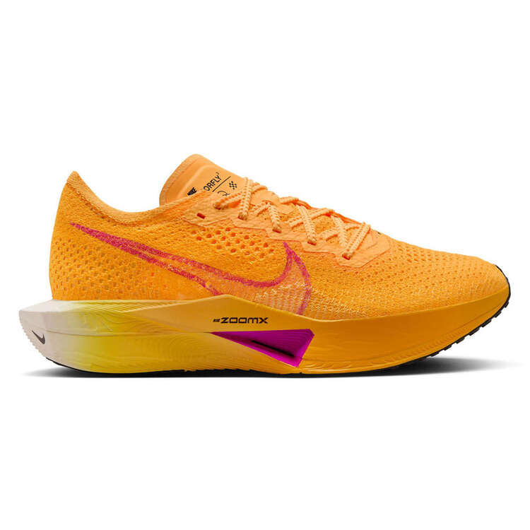 NIKE ZoomX Vaporfly Next% 3 Womens FOOTWEAR - Womens Carbon Plate LASER ORANGE/HYPER VIOLET