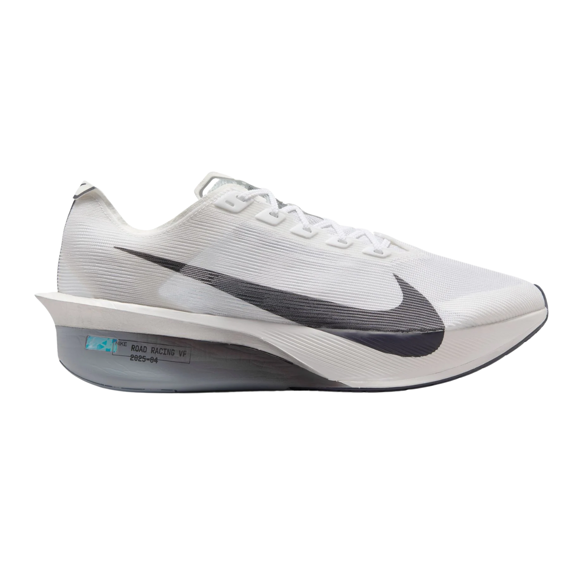 NIKE ZoomX Vaporfly 4 Mens FOOTWEAR - Mens Carbon Plate WHITE/GRID IRON-OBSIDIAN MIST