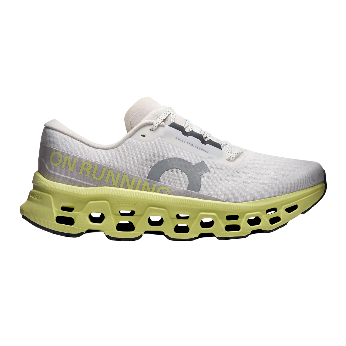 ON Cloudmonster 3 Mens FOOTWEAR - Mens Neutral Cushioned IVORY/LIMELIGHT