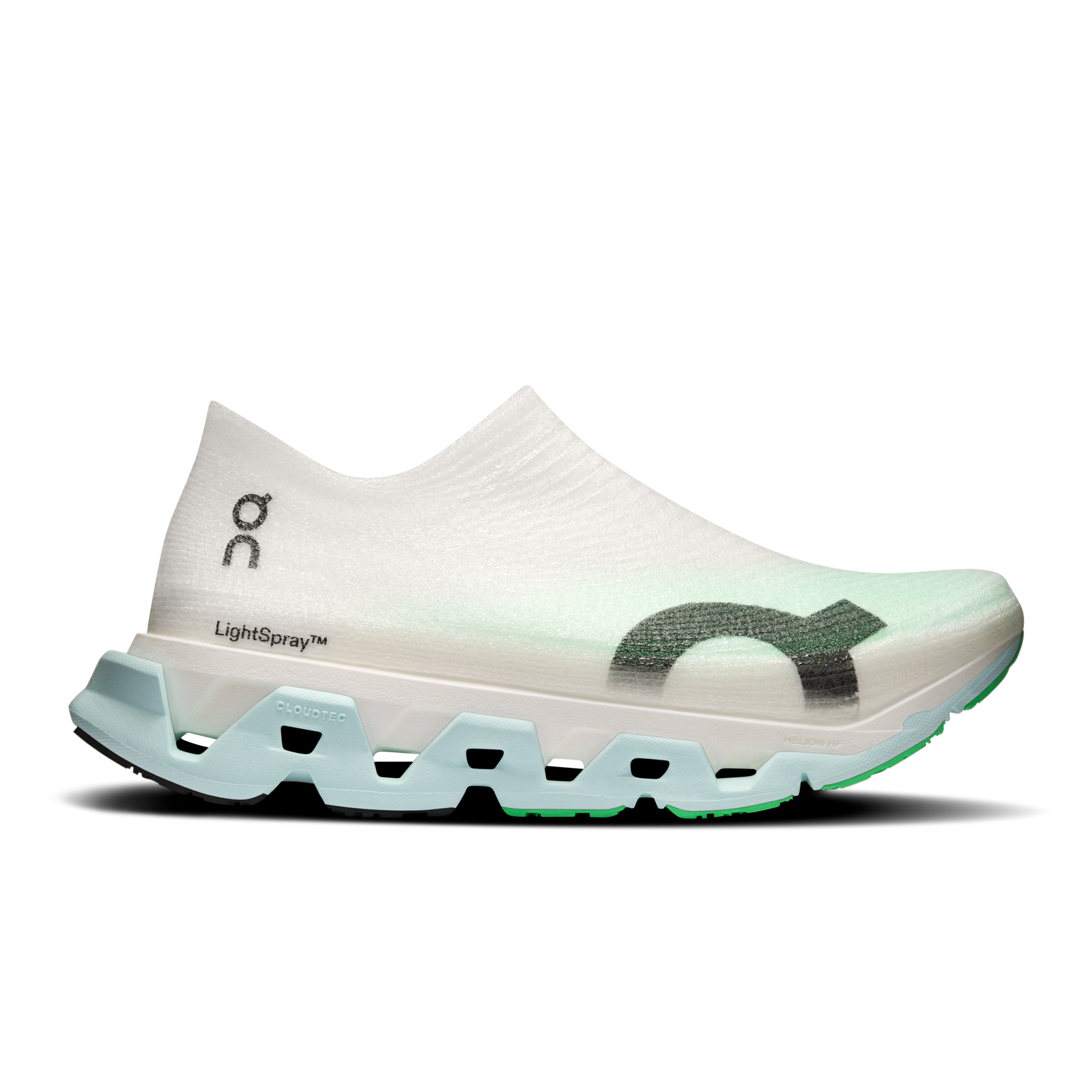 ON LightSpray Cloudmonster 3 Hyper Unisex FOOTWEAR - Unisex Lightweight FLURRY/VERDITE