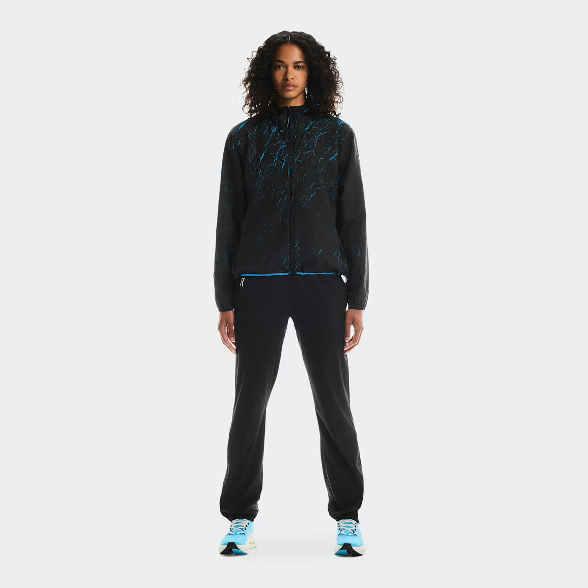 ON Pace Jacket Womens APPAREL - Womens Jackets MALIBU/BLACK