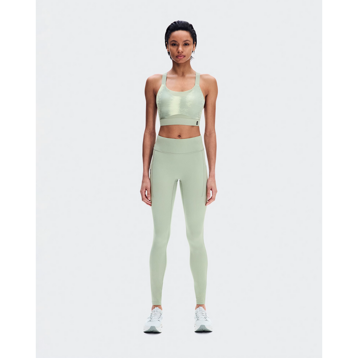 ON Performance Bra Terra Womens APPAREL - Womens Bras SEEDLING/TIN