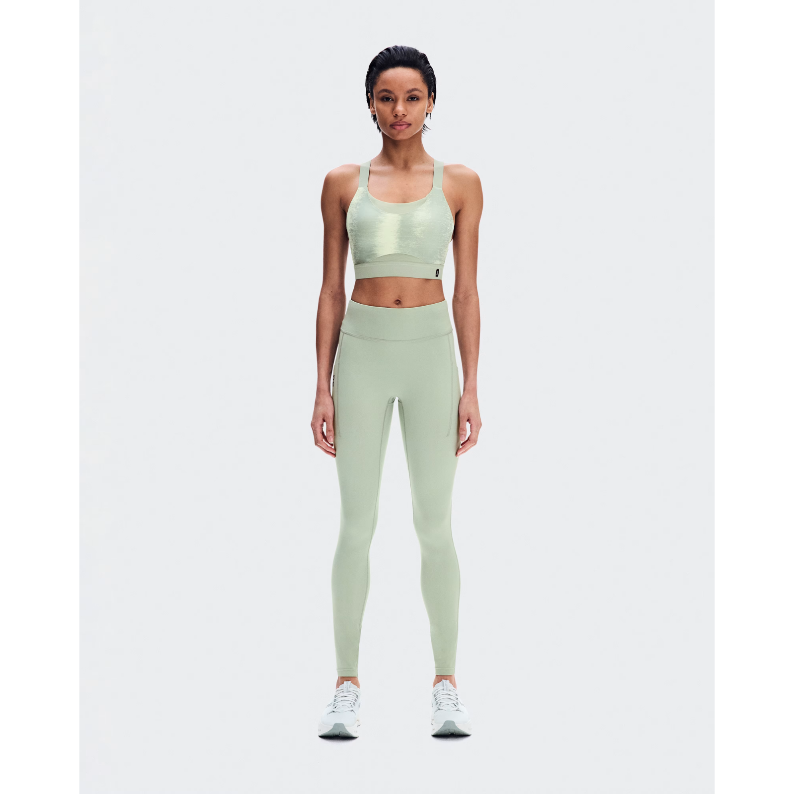 ON Performance Bra Terra Womens APPAREL - Womens Bras SEEDLING/TIN