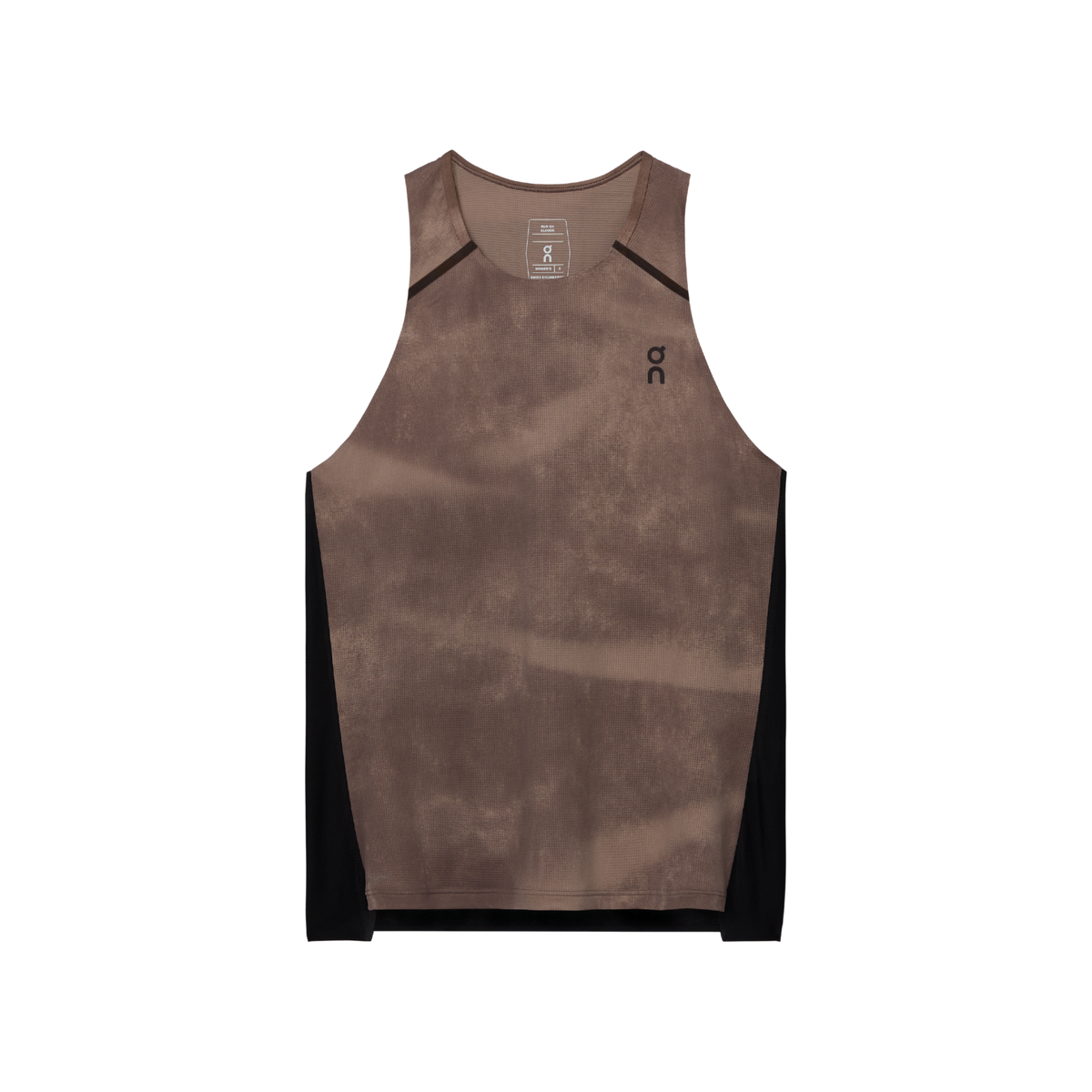 ON Performance Tank AOP Womens APPAREL - Womens Tanks CINDER/BLACK