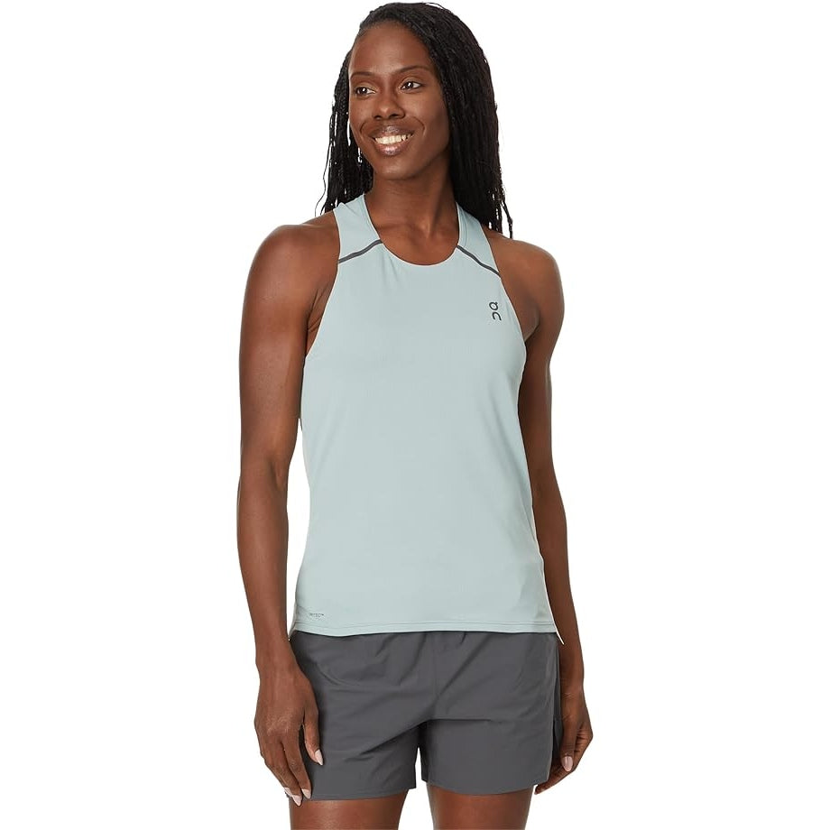 ON Performance Tank Womens APPAREL - Womens Tanks COBBLE/GLACIER