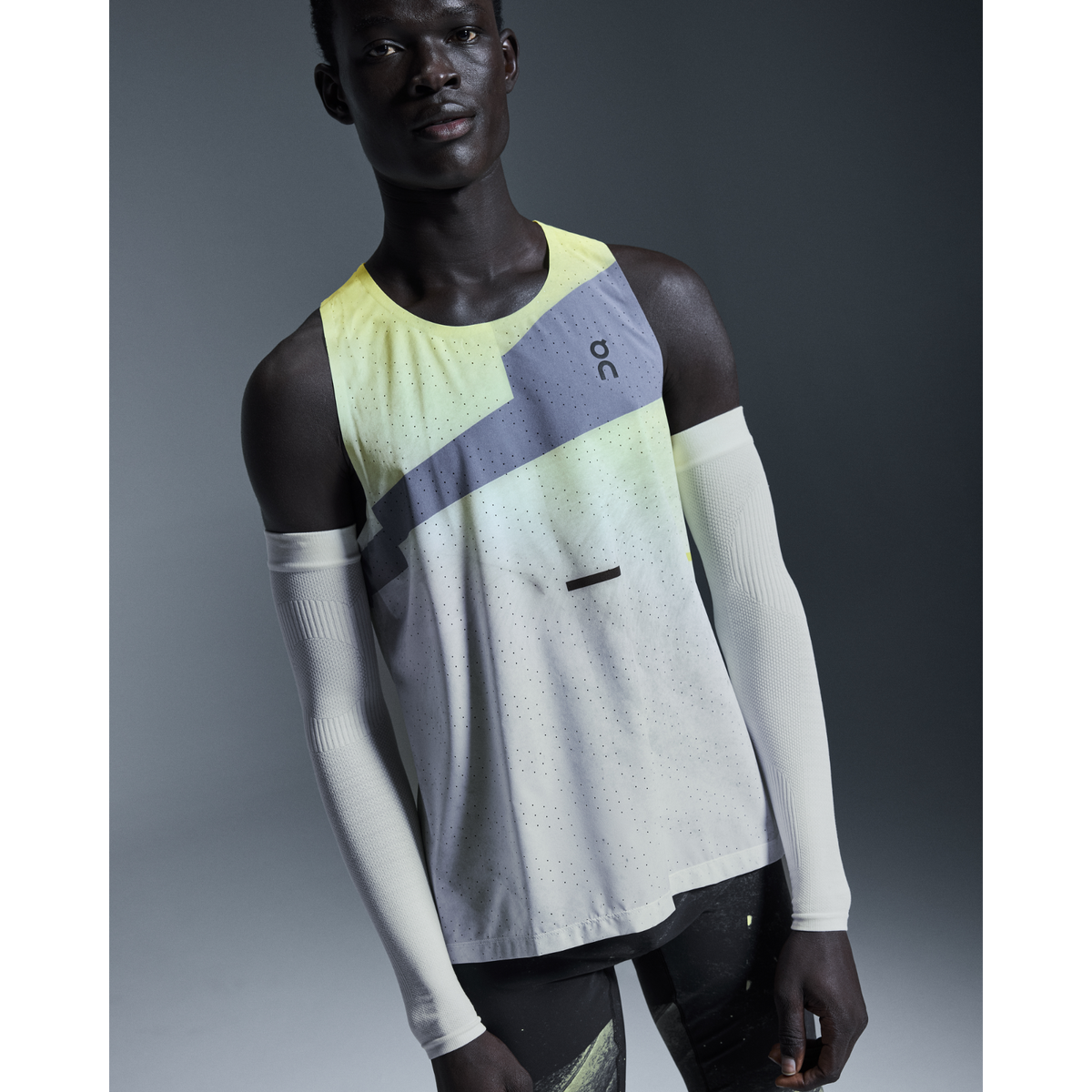 ON Race Singlet Mens APPAREL - Mens Singlets