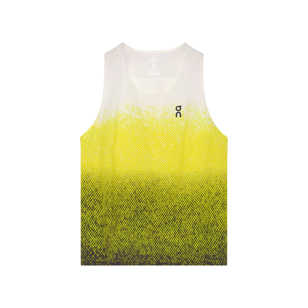 ON Race Singlet Womens APPAREL - Womens Tanks LIME
