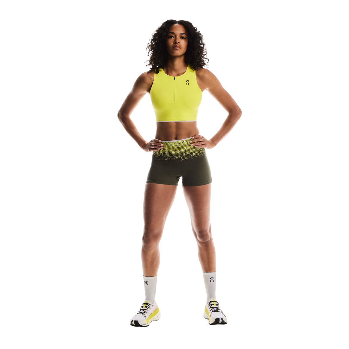 ON Race Tights Short Womens APPAREL - Womens Shorts