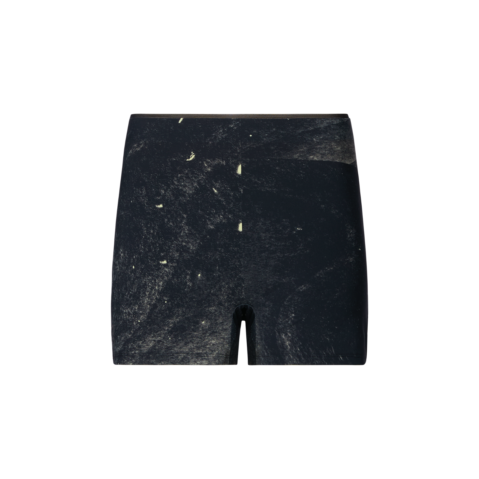 ON Race Tights Short Womens APPAREL - Womens Tights BLACK/LIMELIGHT