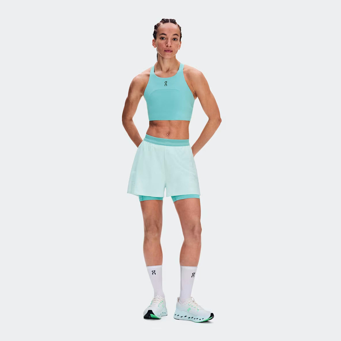 ON Running 3" Performance 2/1 Shorts Womens APPAREL - Womens Shorts
