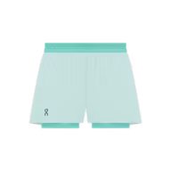 ON Running 3" Performance 2/1 Shorts Womens APPAREL - Womens Shorts FLURRY/AQUAMARINE
