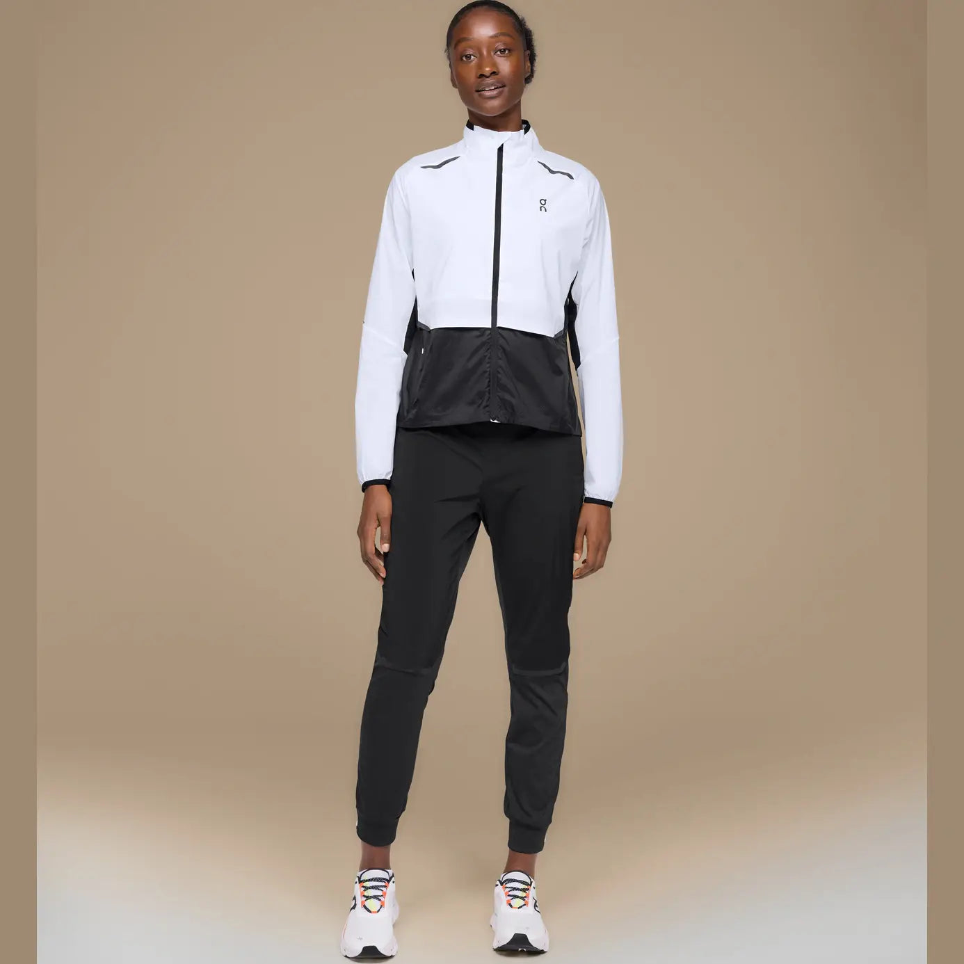 ON Weather Jacket Womens APPAREL - Mens Jackets WHITE/BLACK