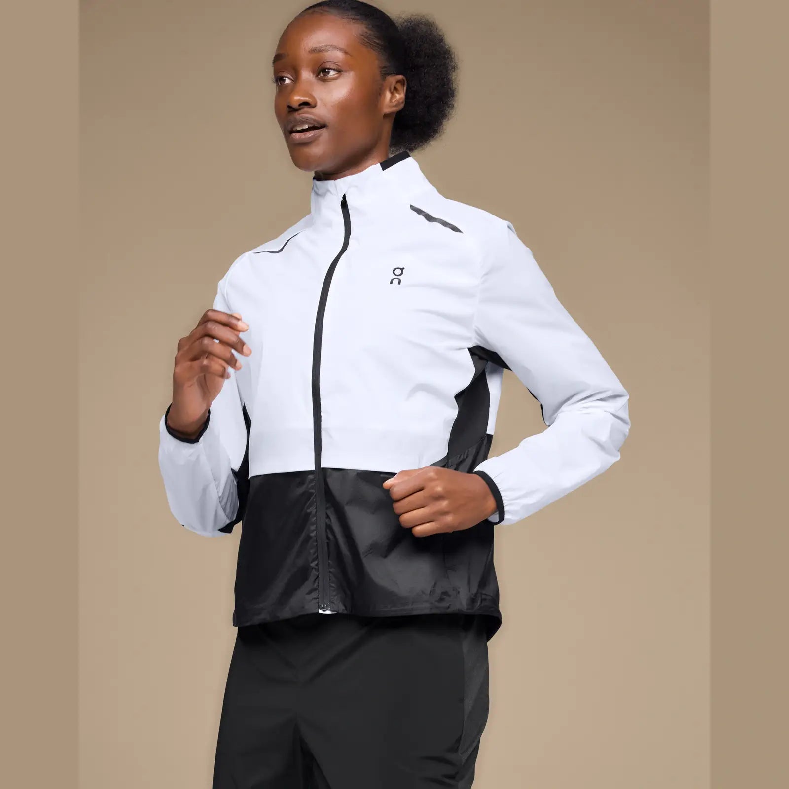 ON Weather Jacket Womens APPAREL - Mens Jackets WHITE/BLACK