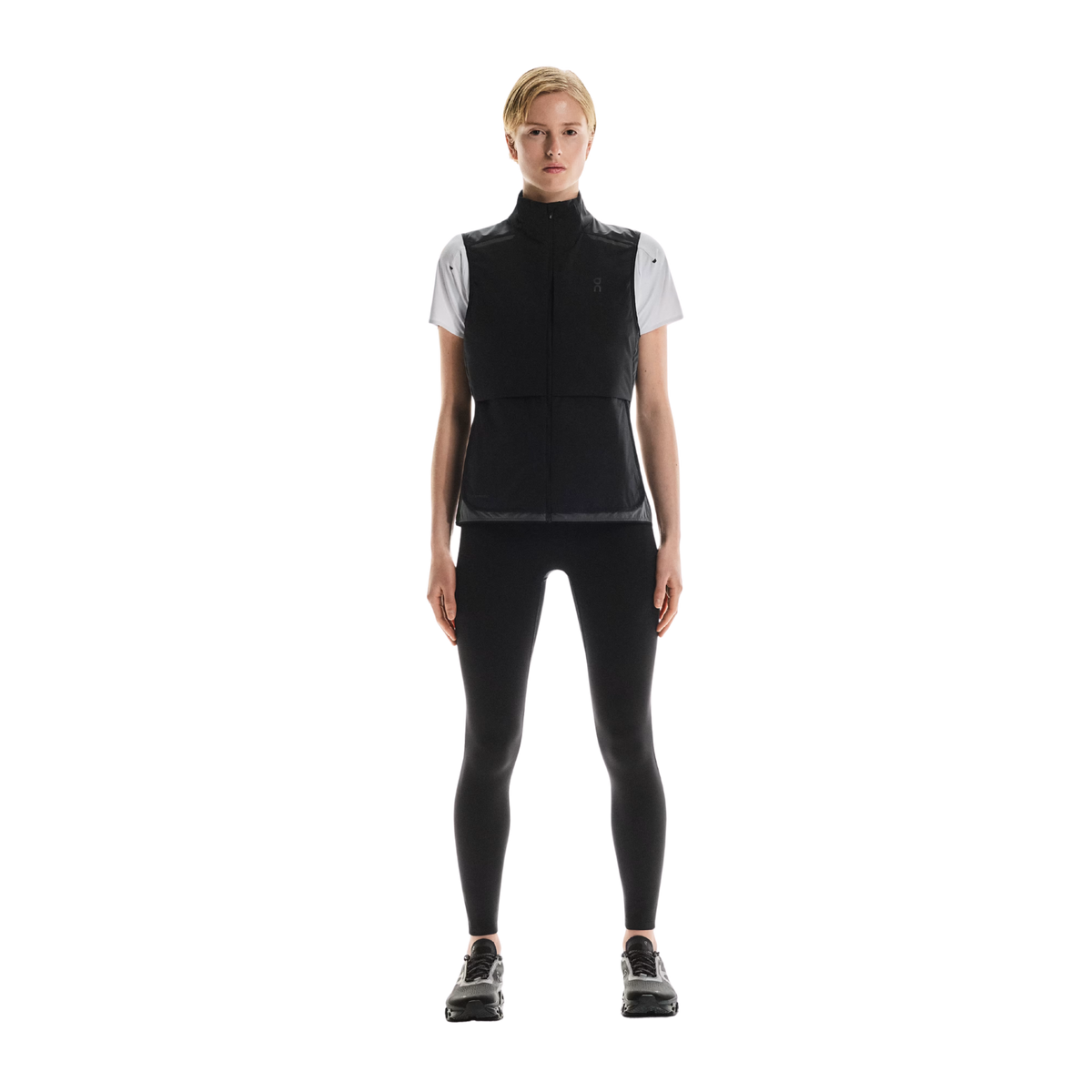 ON Weather Vest Womens APPAREL - Womens Jackets BLACK/ECLIPSE