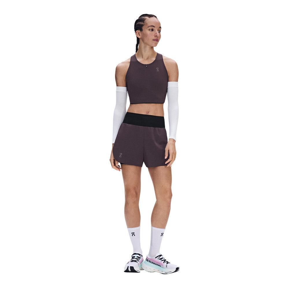 ON Zero 2-in-1 Shorts Womens APPAREL - Womens Shorts URCHIN/BLACK