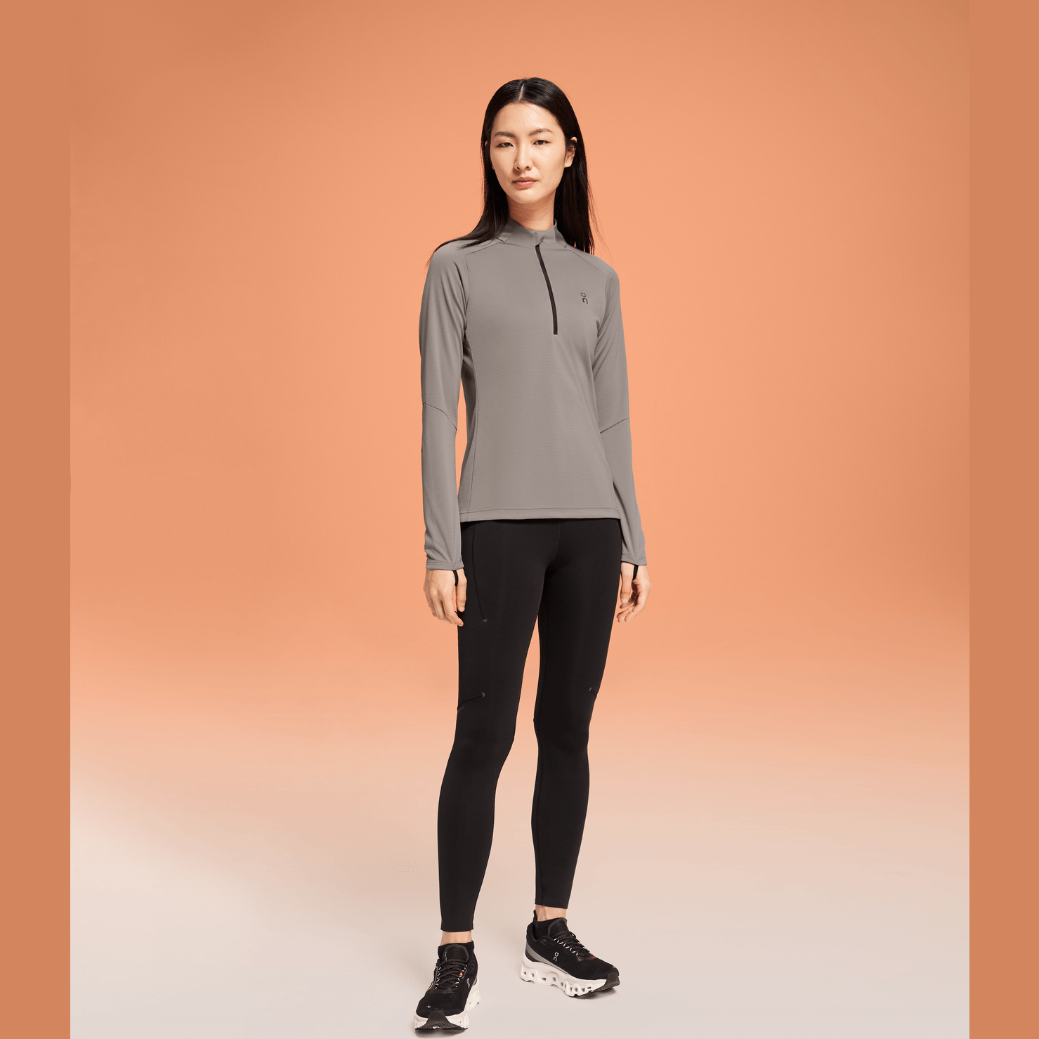 ON Climate Shirt Womens APPAREL - Womens Long Sleeve Tops CINDER