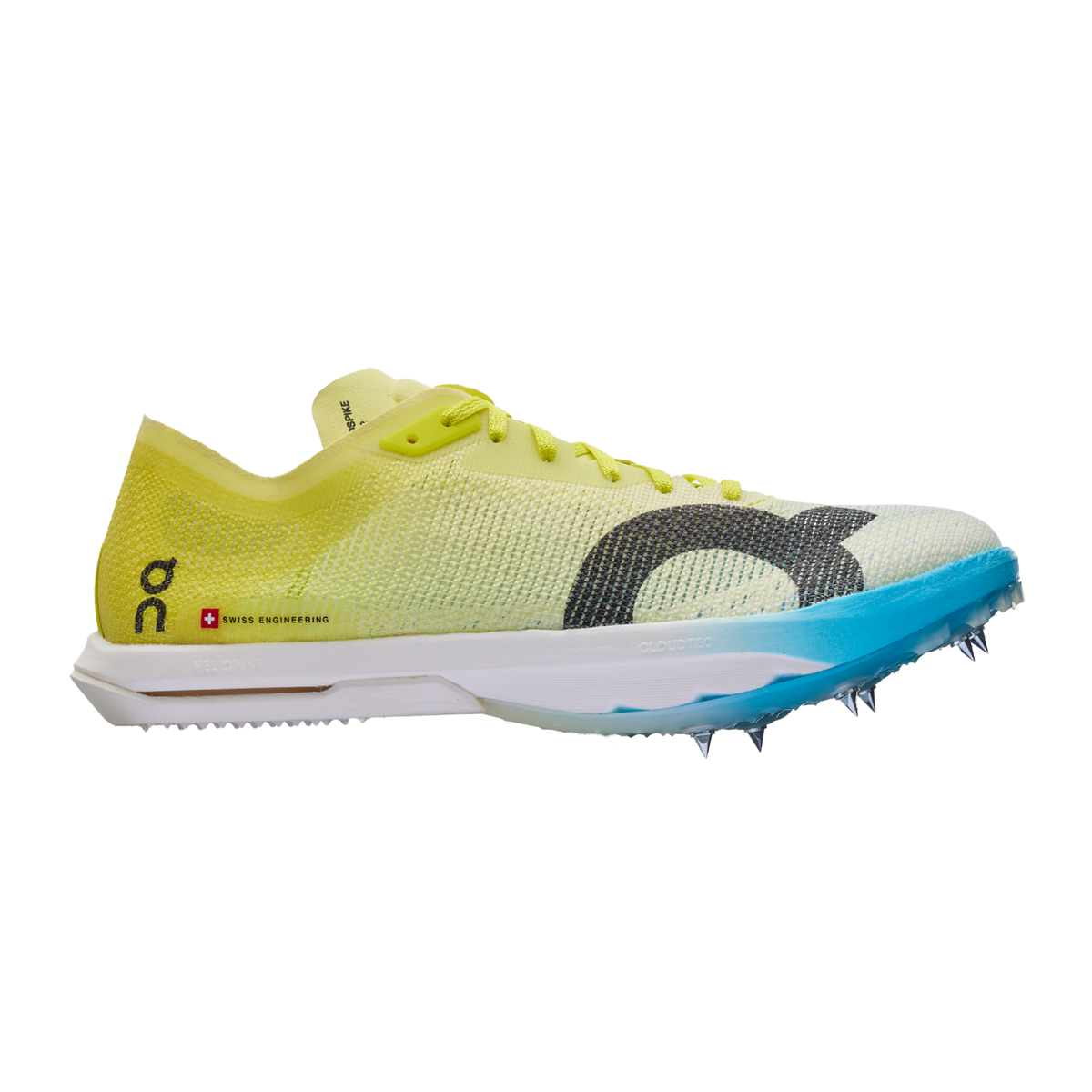 ON Cloudspike Citius 2 Womens FOOTWEAR - Womens Track Spikes LIMELIGHT/WHITE