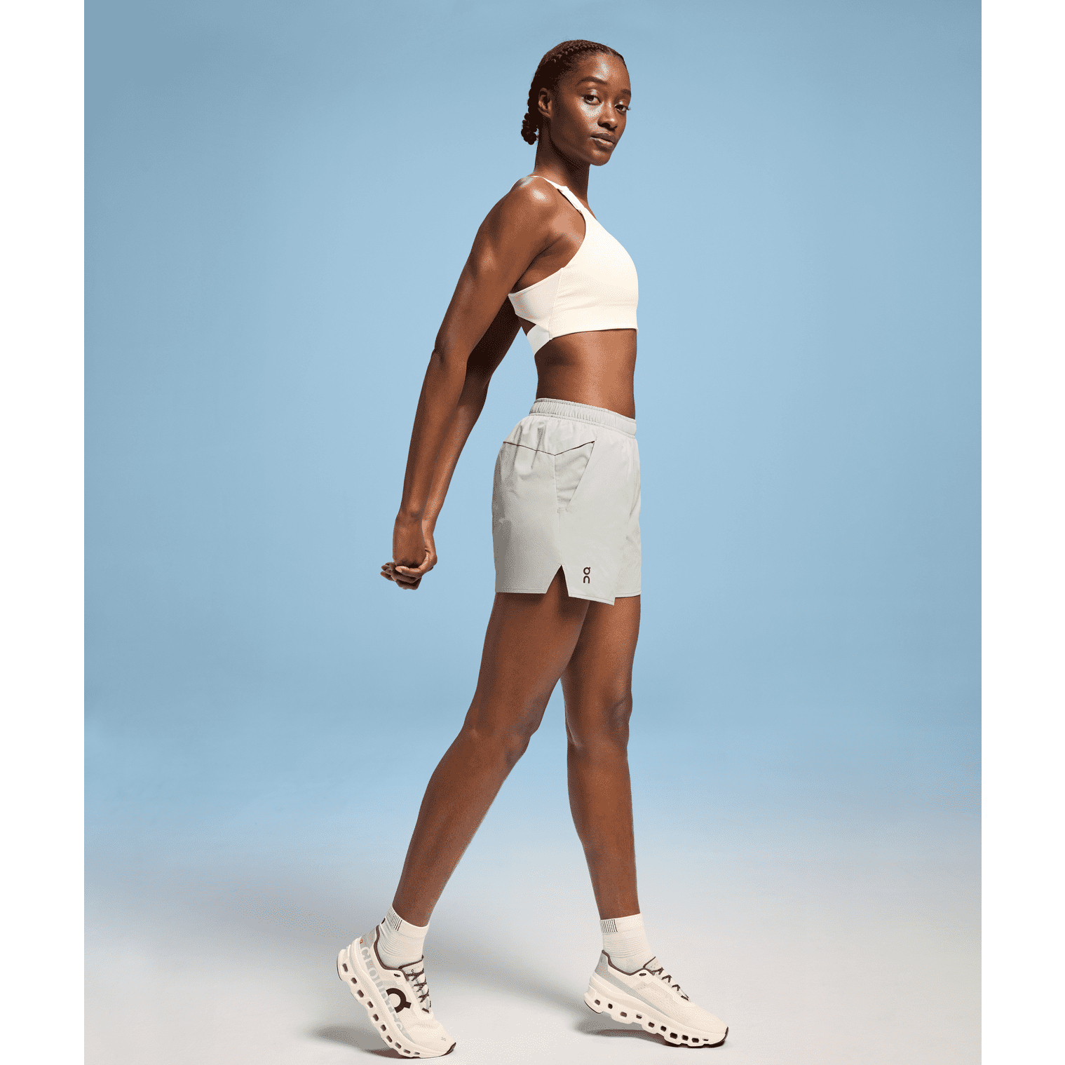 ON Essential Shorts Womens APPAREL - Womens Shorts COBBLE