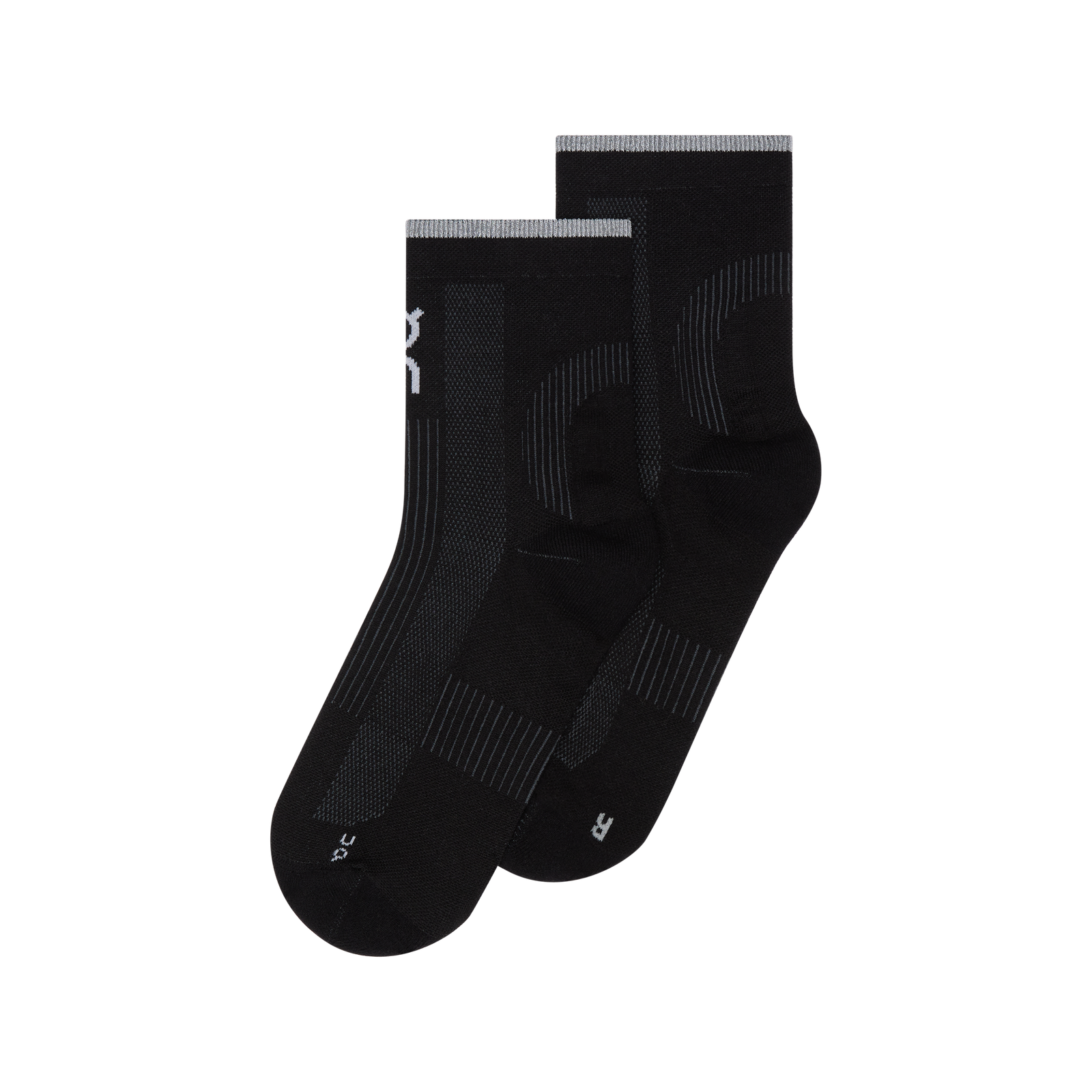 ON Performance Run Mid Sock Unisex GEAR - Socks BLACK/ECLIPSE